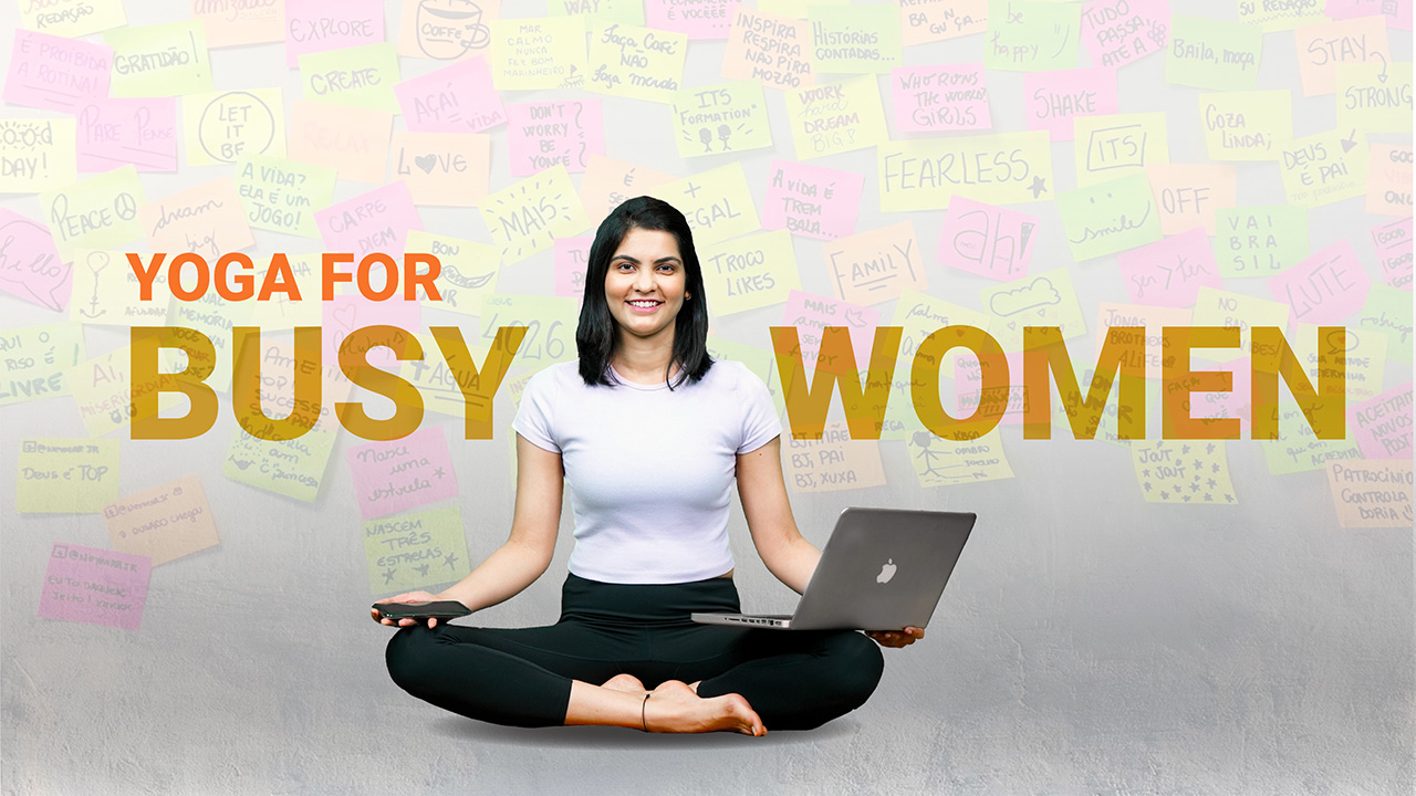 21 Days yoga for busy women