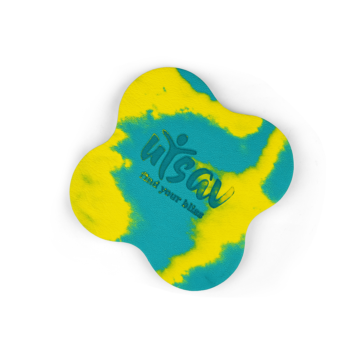 Knee & Elbow Cushion Pad - Aqua Yellow (Set of 2) |