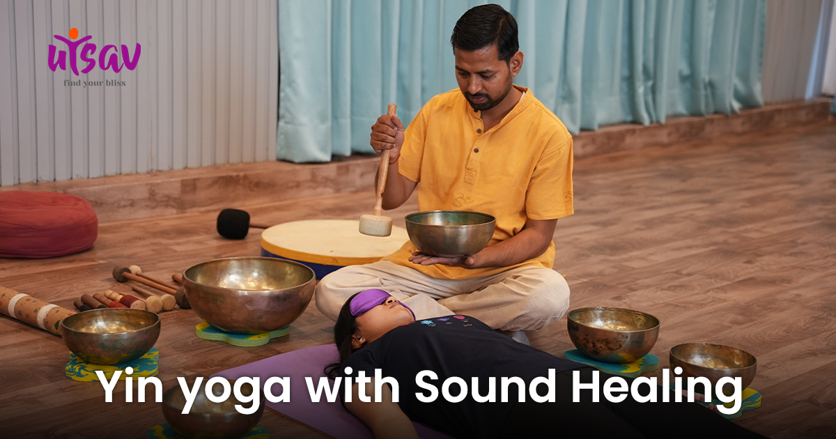 Yin Yoga Meets Singing Bowl Meditation A Dinner Experience with Dual Instructor