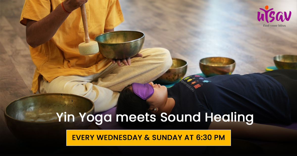 Yin Yoga Meets Singing Bowl Meditation