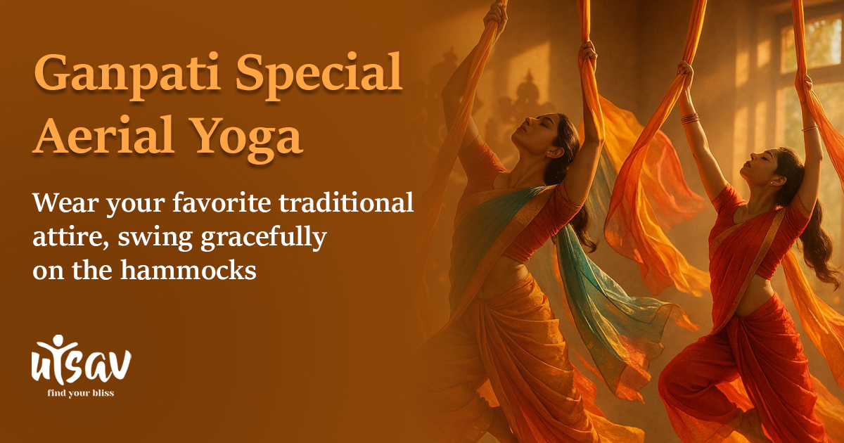 Ganpati Special Aerial Yoga Celebration